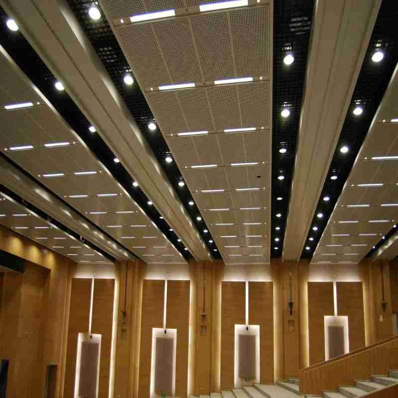 Fireproof Access Aluminum Metal Hook On Ceiling 1500mm Width