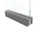 5-10 Years Guarantee U Channel Glass Railings for Balcony Modern and Minimalist