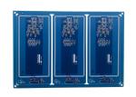 FR-4 CEM-1 Single Sided Circuit Board LPI Blue Soldermask