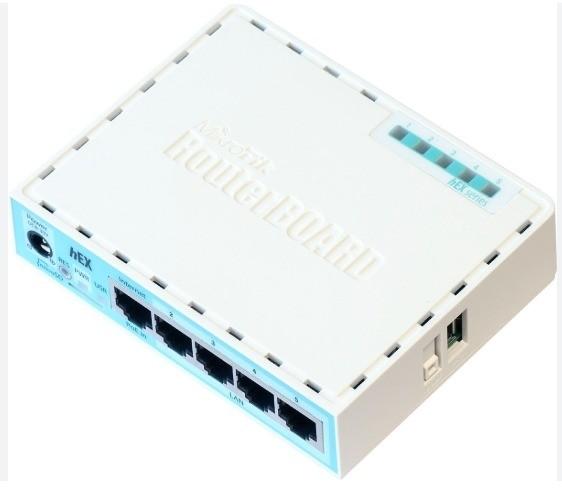 Original New HEX RB750Gr3 Gigabit Router 2.4G Wi-Fi 802.11g 10/100/1000Mbps