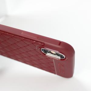 New Arrival Braided Weave Pattern TPU Soft Silicon Mobile Phone Case for iphone