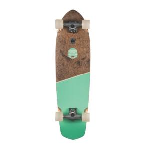China Globe Blazer XL Coconut / Lime Cruiser Complete Skateboard - 9.75&quot; x 36.25&quot; factory