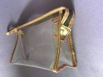 OEM Eco Friendly PVC Packing Bag Sewing Clear Zipper For Cosmetic / Makeup
