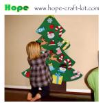 Merry Christmas Tree Decoration Hanging Pendants Felt Craft DIY Material for Kid