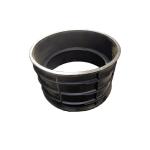Threaded HDPE Drainage Pipe Fittings Corrugated Polyethylene 45 Degree Pipe