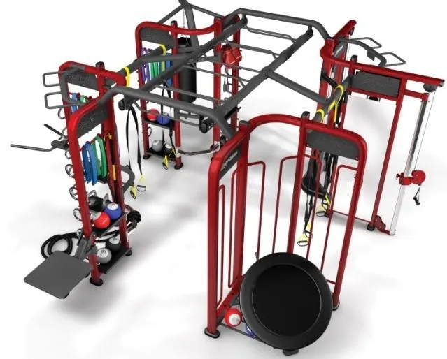 Gym Machine Weightlifting Pull up Eight-door Comprehensive Trainer Multifunction Squat Rack