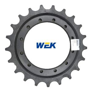 China Precision Premium Ex30 Excavator Sprocket Black For Mini Excavator factory