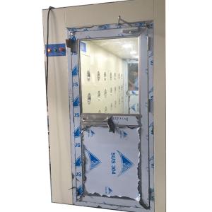China High Quality Induction Door Air Shower Cabin Clean Room Equipment factory