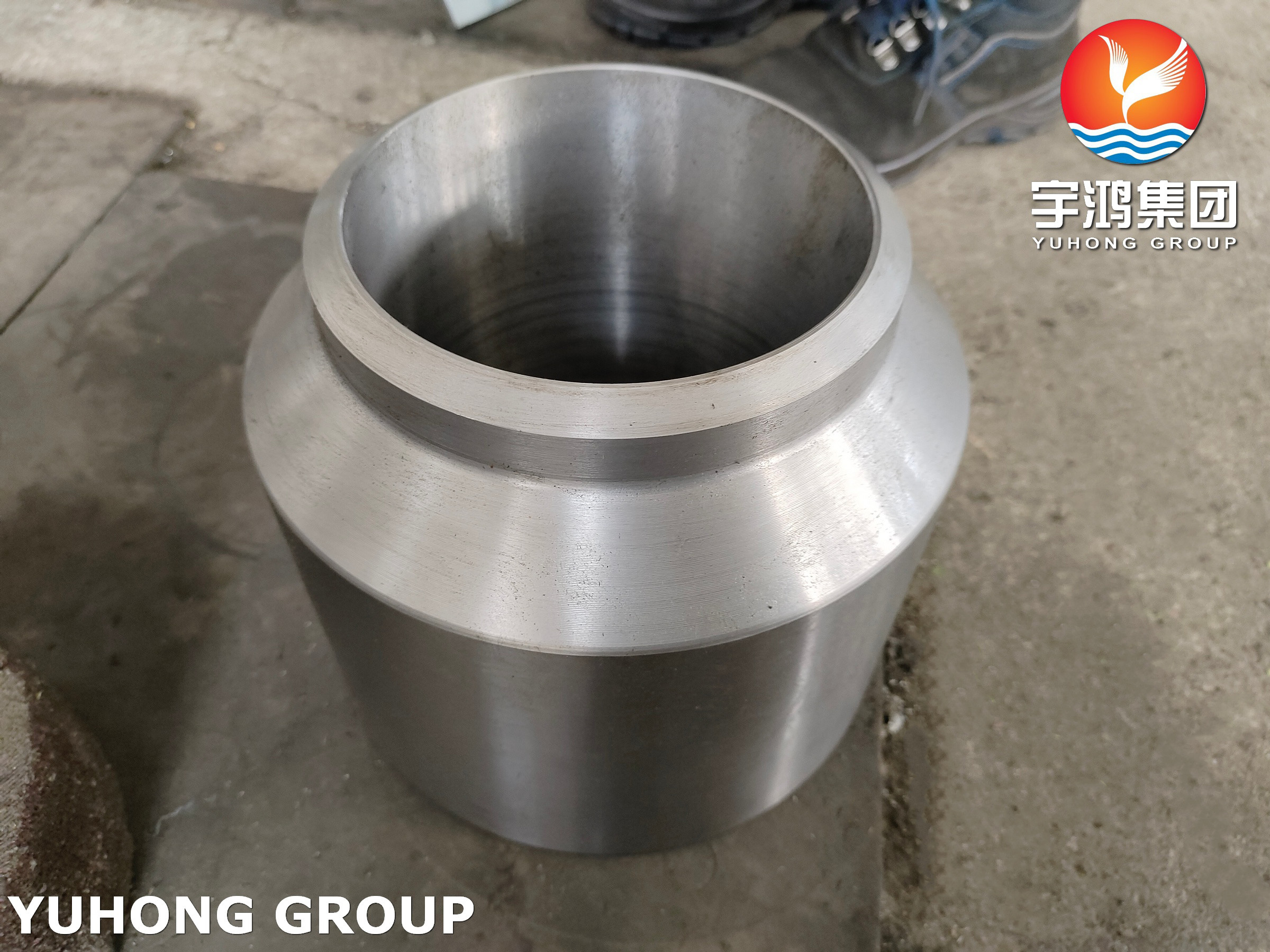 China ASME SA105N Self Reinforced Heat Exchanger Nozzle High Accuracy Customized factory