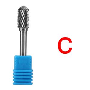 China Manufacture Polished Burr Grinding Set Carbide Burrs C Type Rotary Files and Improved factory