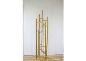 China Bamboo 5kg 175cm Height Coat Hanger Stand factory