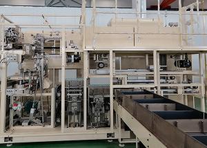 China High Reliability Baby Diaper Packaging Machine 30-35 with bag/min Speed factory