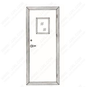 China Steel Outside Wall Door factory