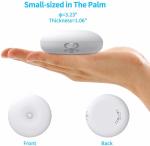 ABS Wireless 0.6W 3LEDs USB Rechargeable Motion Sensor Light