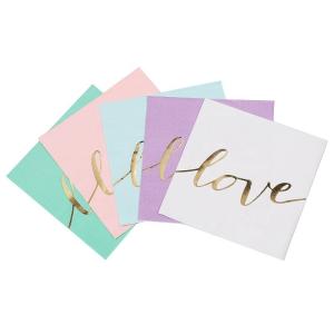 China 21*21cm Monogrammed Table Napkins For Kitchen factory