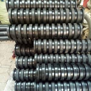 China Rubber Lagging Conveyor Impact Roller factory