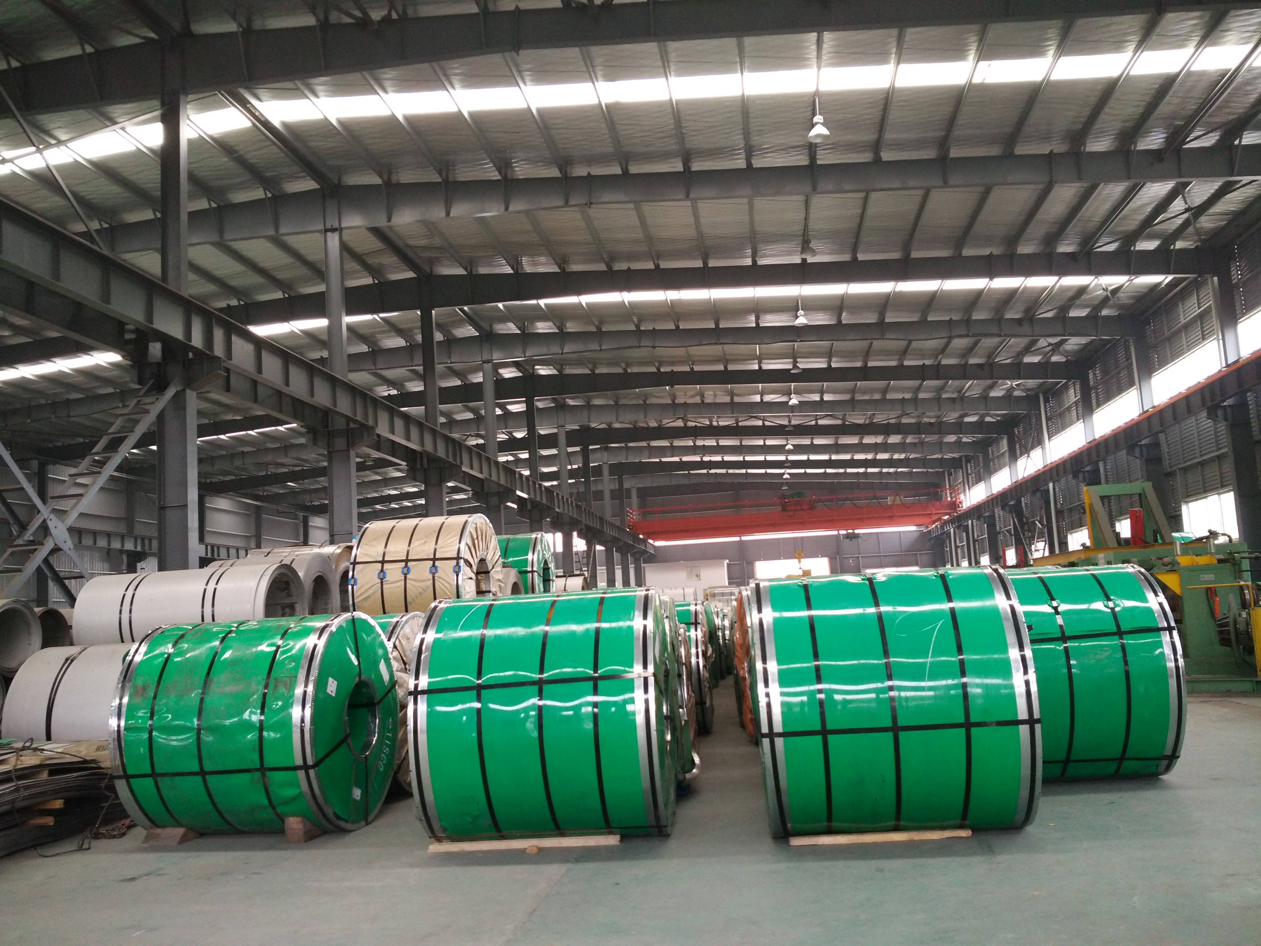 ASTM 100mm-1500mm Width Stainless steel cooling coil with 2B , BA , 8K Surface