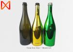 wholesale frosted flint glass customized wine bottles