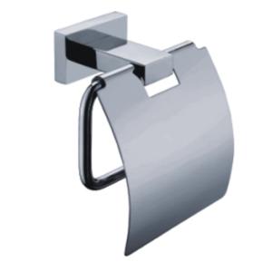 China Stainless Steel Bathroom Fitting Toilet Paper Roll Holder With Shelf For Wall Mounting factory