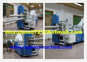 China 380V 50HZ 1 / 8 Fold Dispenser Napkin Printer Machine factory