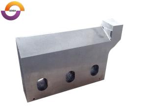 China Hydraulic H13K Flying Shear Blade Cutter Machine For Rebar factory