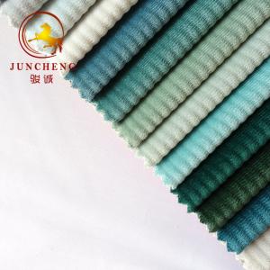 China 2018 New wholesale spandex corduroy velvet fabric for trousers and pants factory