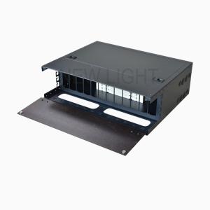 China 3U 144 Core Fiber Optic Distribution Frame / Fiber Optic Patch Panel SC Port factory