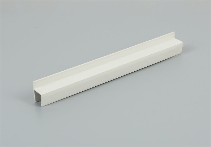 Flexible PVC Plastic Extrusion ABS PP Profiles Customized Channel