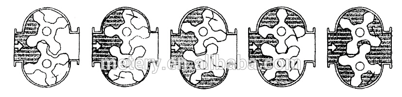 double rotor flow meter