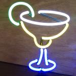 Neon table sculpture - Cocktail