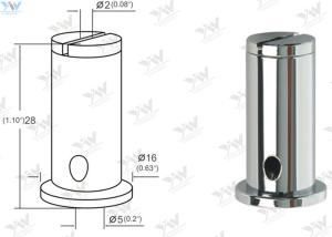 China Brass Material Suspended Display Systems / Signage Hanging Systems For Hard Ceiling factory