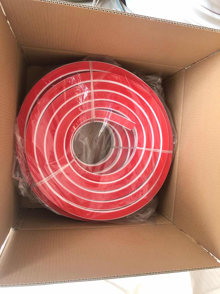 Silicone Water Retaining Strip Collapsible Threshold for Shower Room and Bathroom