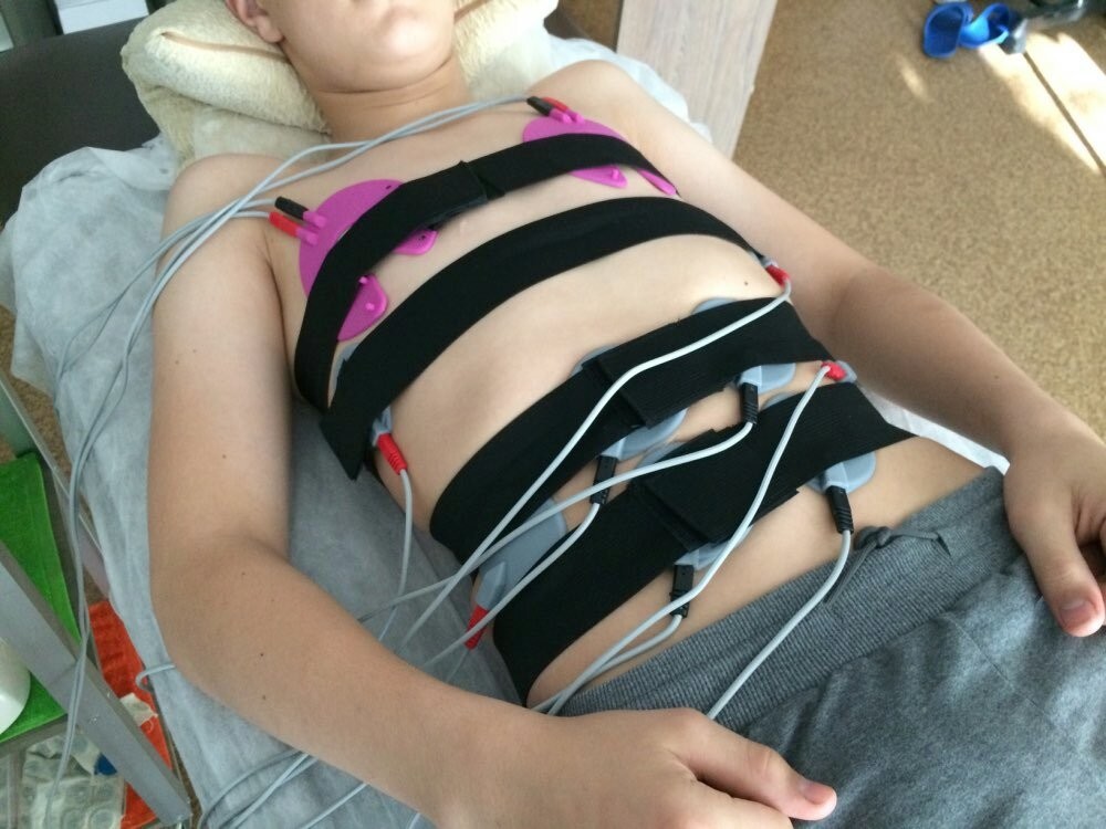 Russian Waves Electro Muscle Stimulator Machine Myostimulation Electrostimulation