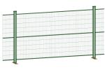 Hot Dipped Galvanized Temporary Fence Panel 50x50mm 6ft X 10ft