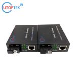 10/100Mbps Fiber media converter 20km single SC fast Ethernet RJ45 to Fiber