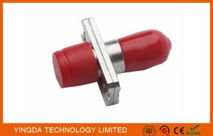 China Metal SM SX Hybird Fiber Optic Adapter / Telecom Network Optical Fiber FC/ST Adapter factory