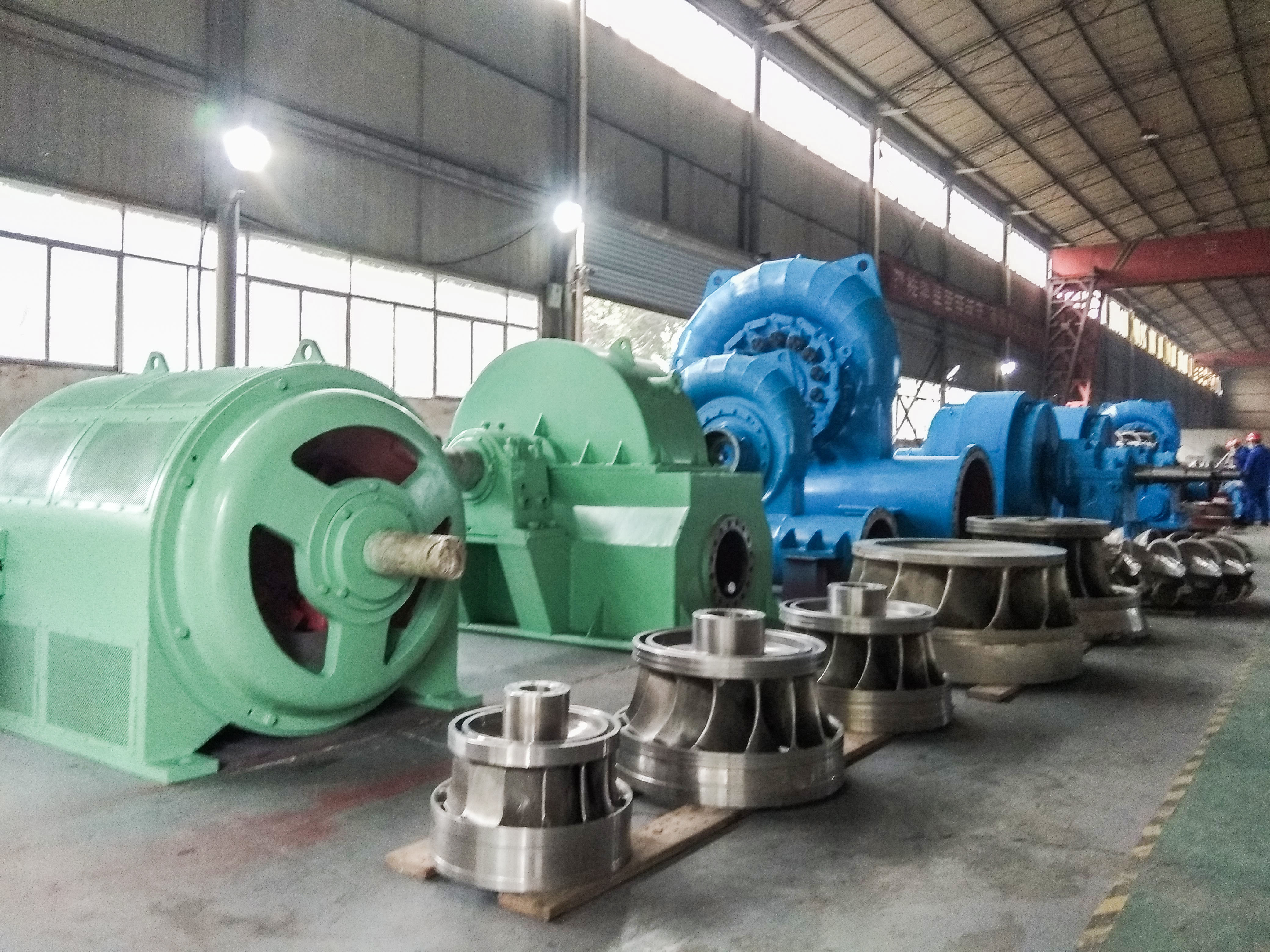 Steel Hydro Turbine Generator 200kw-20mw for 50HZ/60HZ Frequency