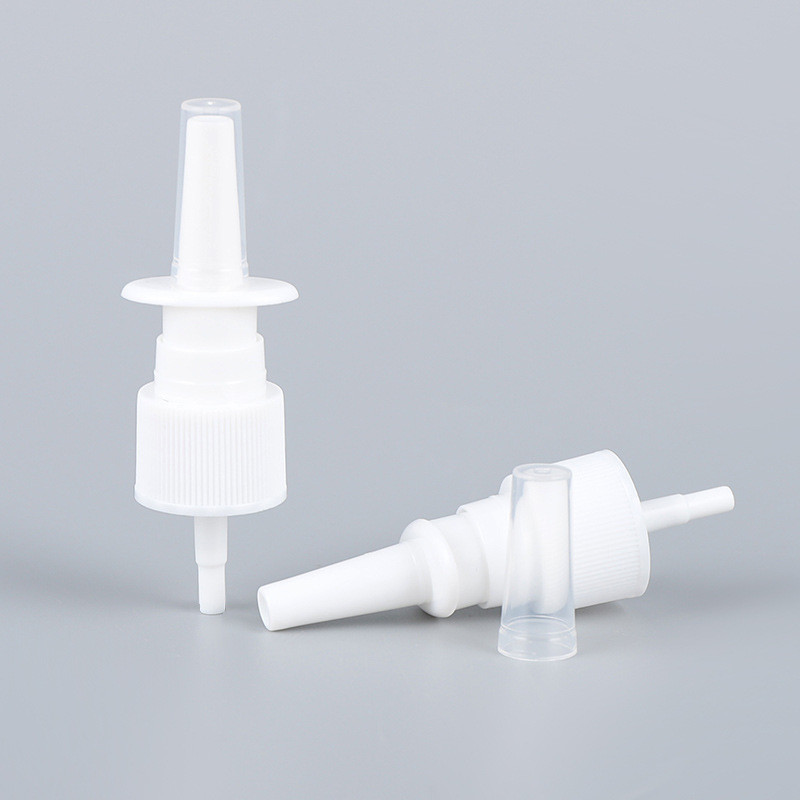 18/410 20/410 24/410 White Blue Fine Mist Spray Pump With Long Nozzle Nasal Oral Mouth