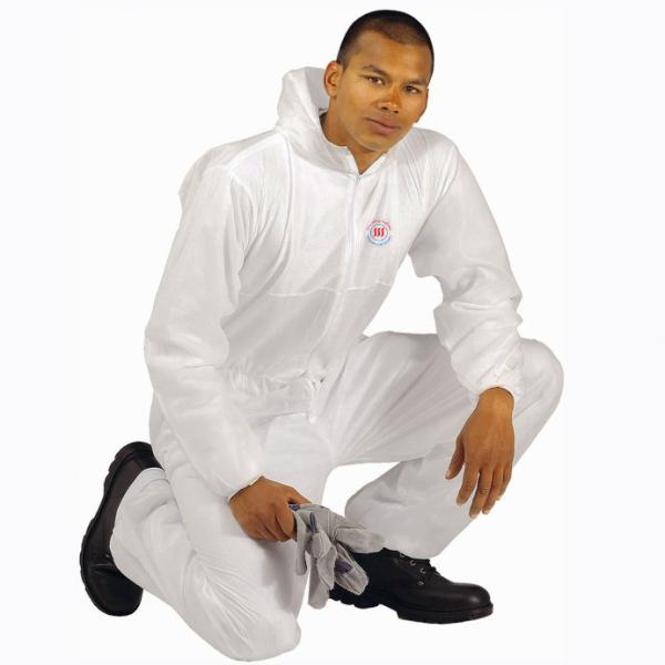 S-4XL Type 5 6 Disposable Coveralls Liquid Proof Non Woven Disposable Protective