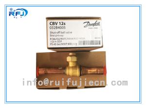 China CUBS CBV Type Refrigeration Compressor Parts Brass Ball Valve CBV12S factory