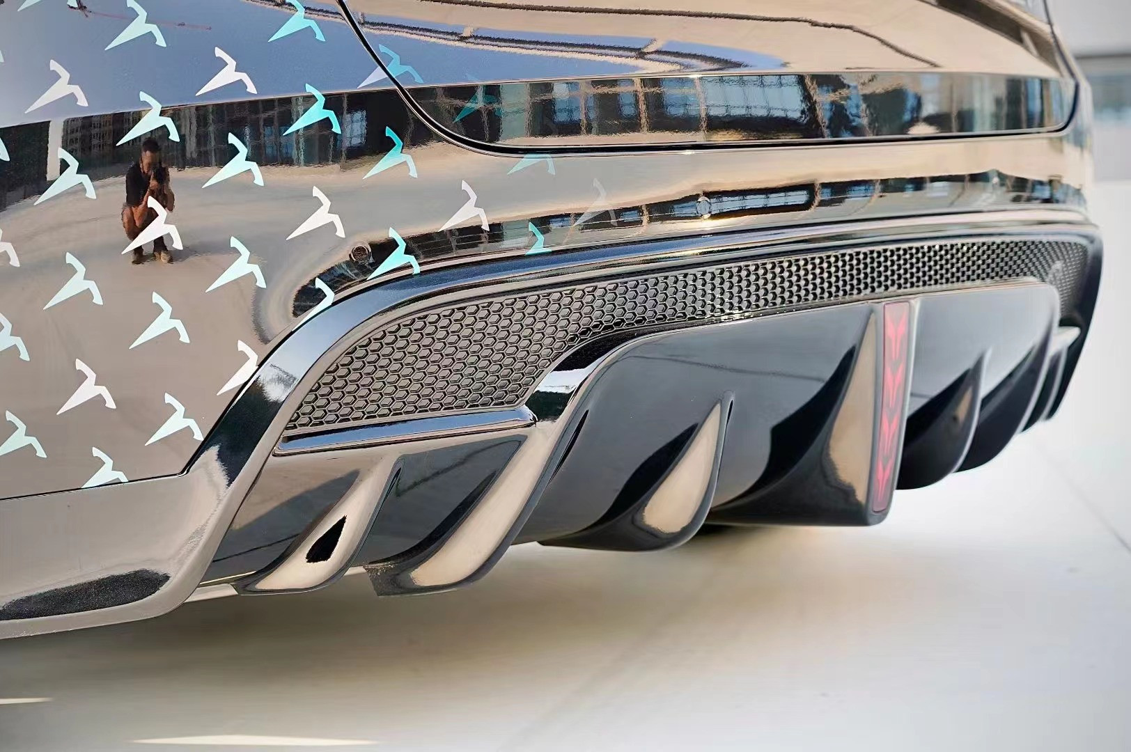 Auto Parts for Tesla MODEL Y Body Kit MODEL Y Upgraded SD-style Front and Rear Bumper Spoiler Carbon Fiber Body Kit