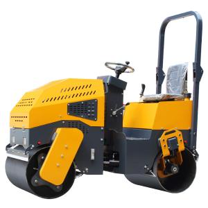 China Mini Road Machinery 1ton 2ton 3ton Hydraulic Roller Compactor with Huade Pump factory