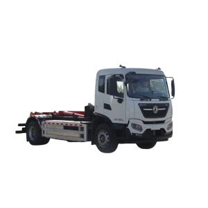 Pure Electric Detachable Garbage Truck with Detachable Hook Arm System Design