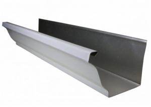China K Style 304 26 Gauge Stainless Steel Gutter factory
