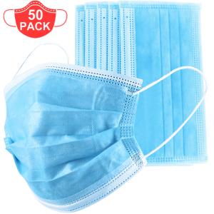 China High Filtration 3 Ply Face Mask Latex Free Eco Friendly Food Processing Use factory