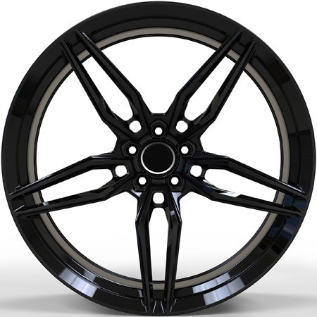 Gloss Black Custom 1-PC Forged Alloy Rims 5x112 Staggered 21 and 22 inch For Benz GLC
