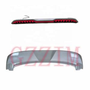 China Lexus LX570 2008-2015 Rear Spoiler Spoilers Wing With LED Brake Light factory
