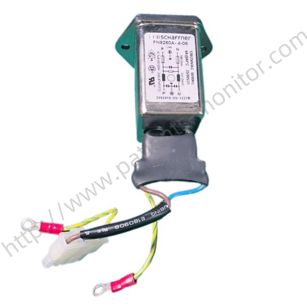 GE B650 Patient Monitor Power Interface 3-prong Plug Power Connector Replacement Parts For Hospital