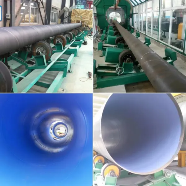 Automatic 3PE Steel Pipe External Anti-Corrosion Coating Production Line