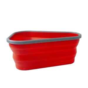 Slice 10" X 7.5" X 1.5" Pizza Storage Container With 5 Microwavable Serving